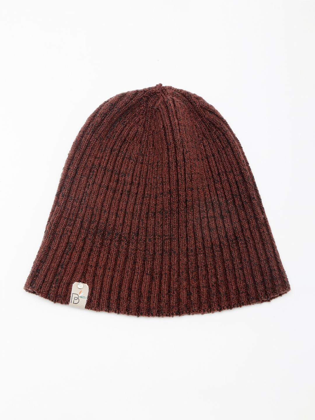 

Bharatasya Men Self Design Pure Cotton Running Sports Beanie, Burgundy