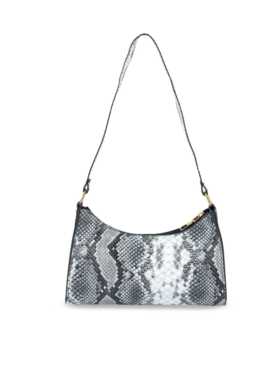 

London Rag Animal Printed PU Shoulder Bag, Grey