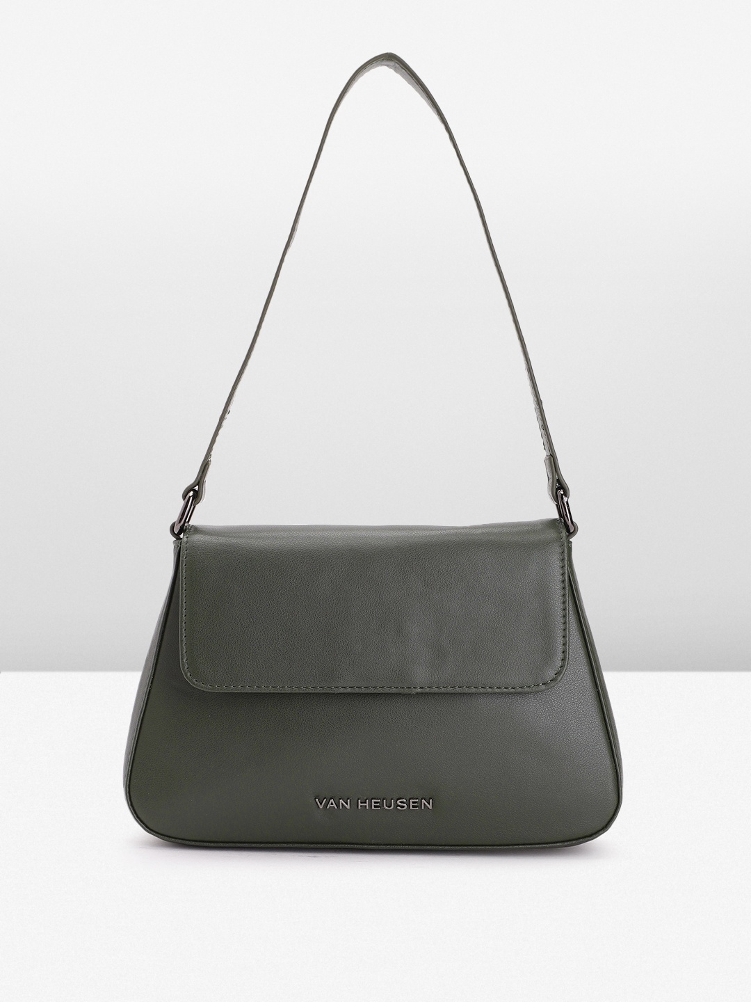 

Van Heusen Solid Shoulder Bag, Olive