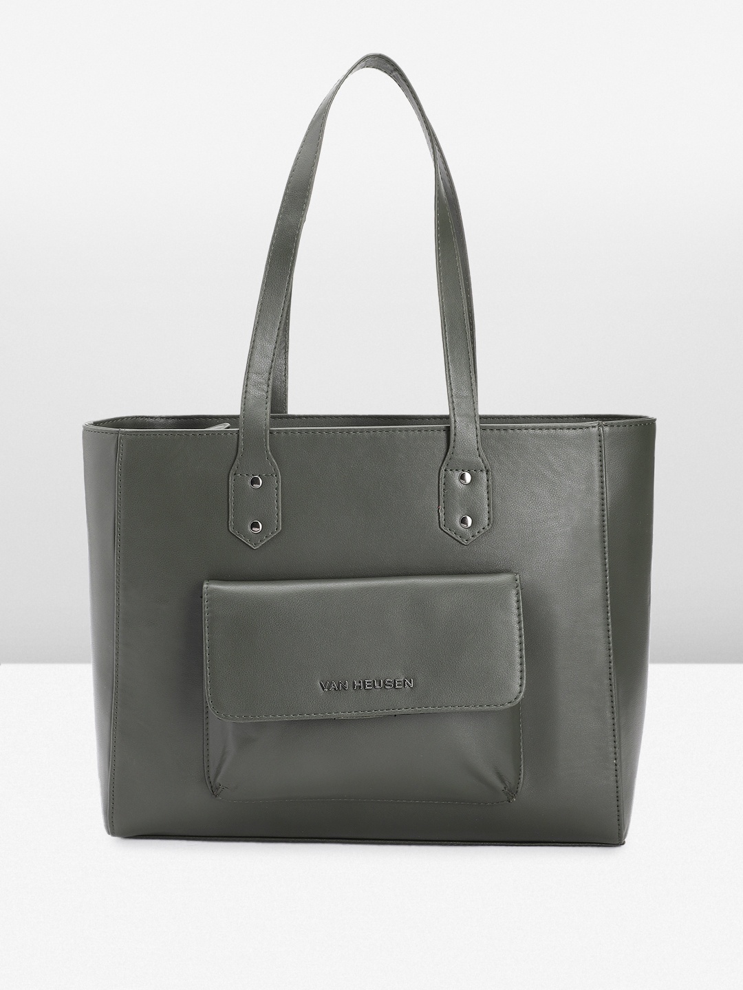 

Van Heusen Structured Shoulder Bag, Olive