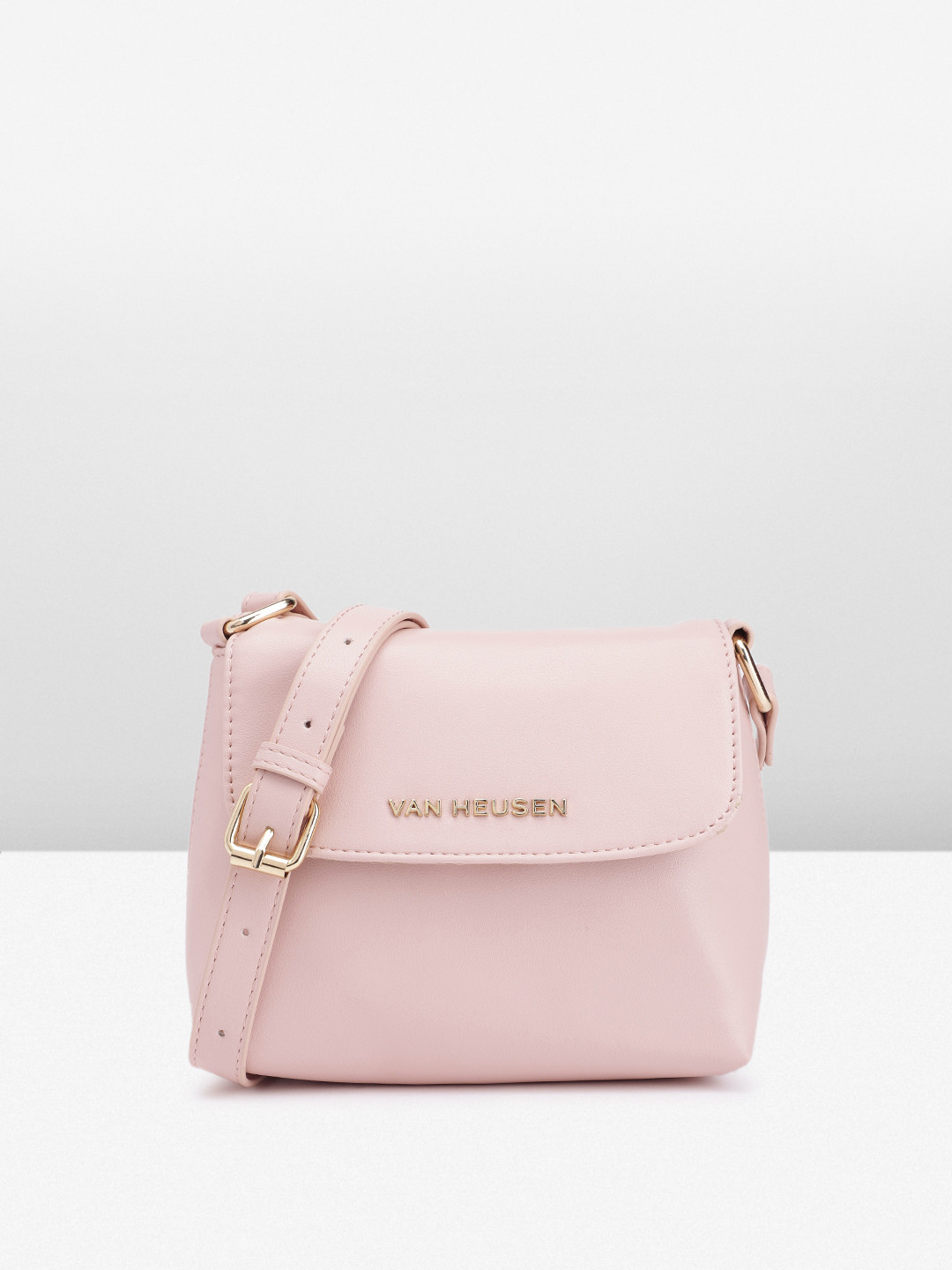 

Van Heusen Structured Sling Bag, Pink