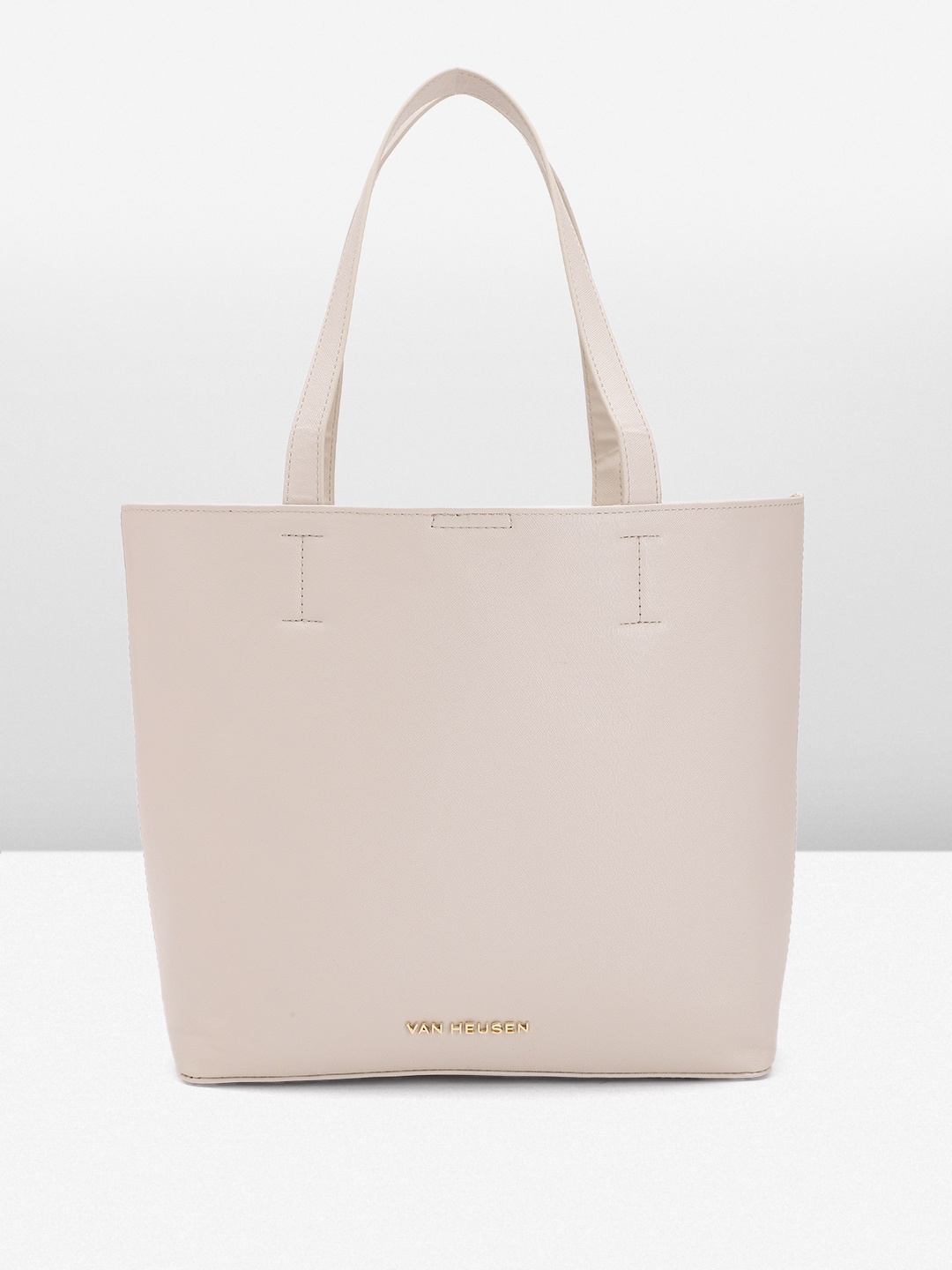 

Van Heusen Structured Shoulder Bag, Off white