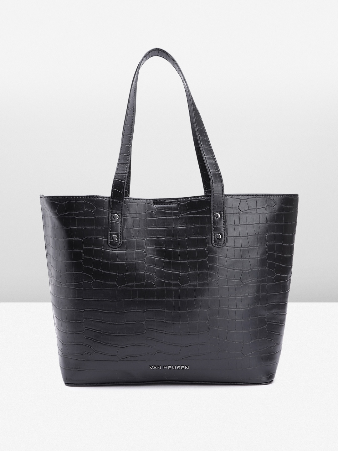 

Van Heusen Textured Shoulder Bag, Black