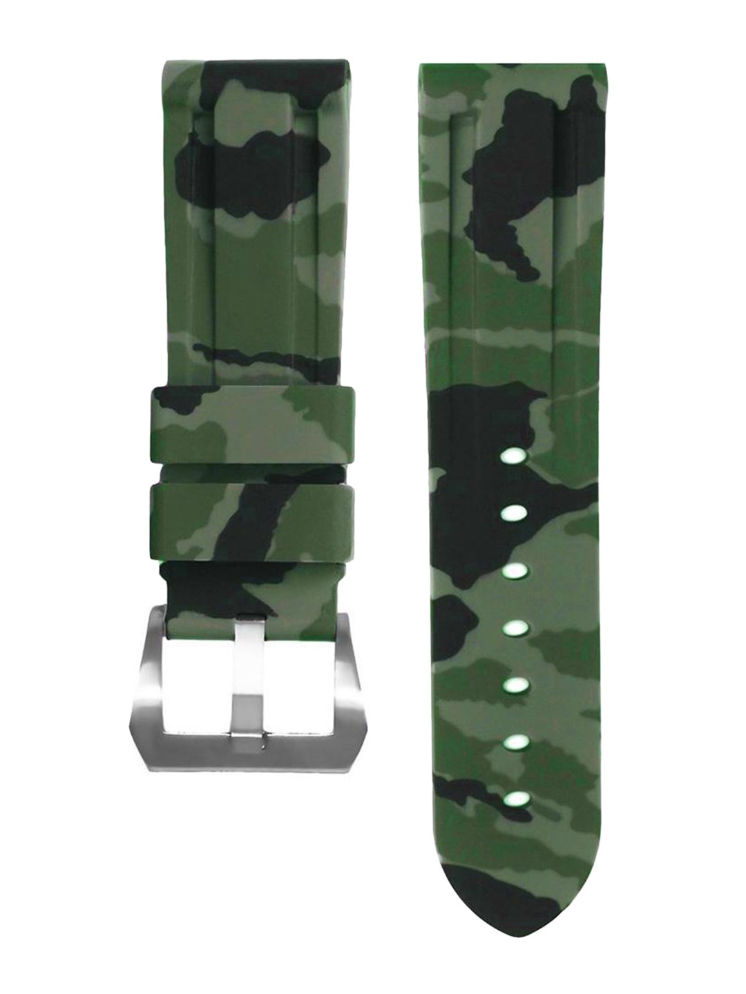 

KREDO Camaflouge Printed Watch Strap, Green