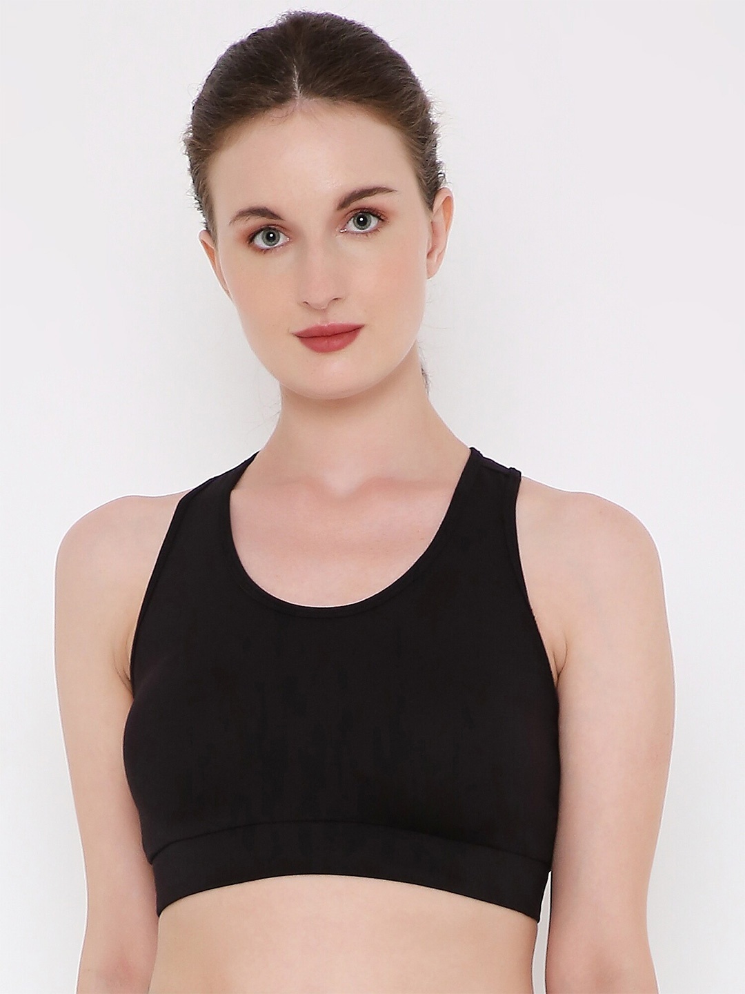 

Berrys Intimatess Cotton Removable Padding with Anti Odour Technology Sports Bra, Black