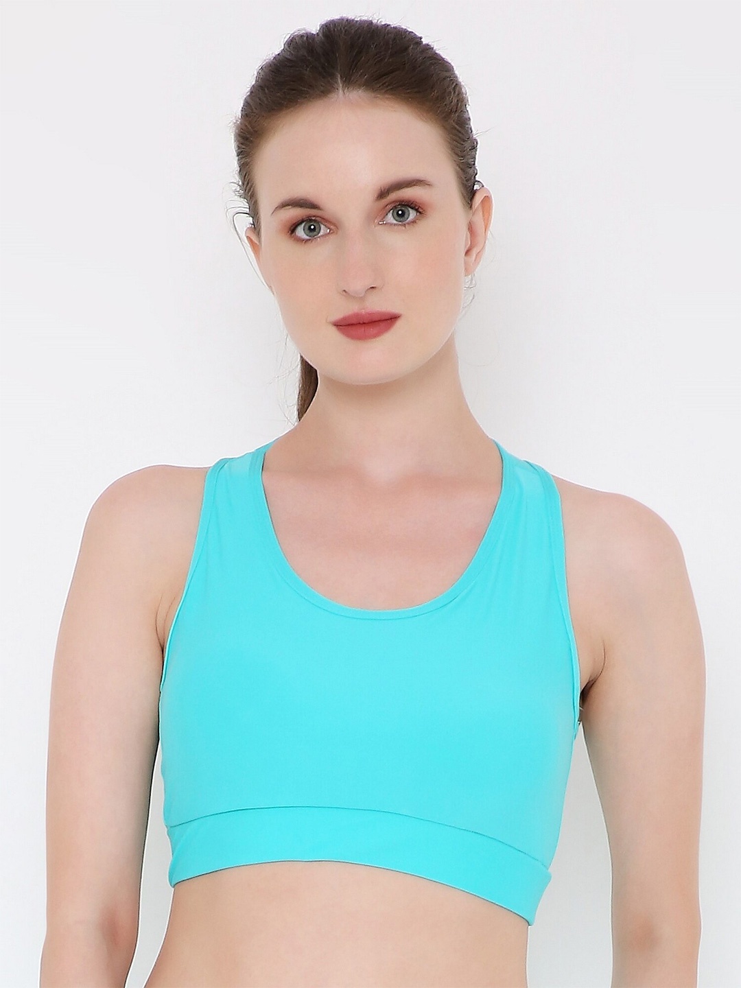 

Berrys Intimatess Removable Padding Anti Microbial Workout Sports Bra BI-BSX-09006SB, Blue