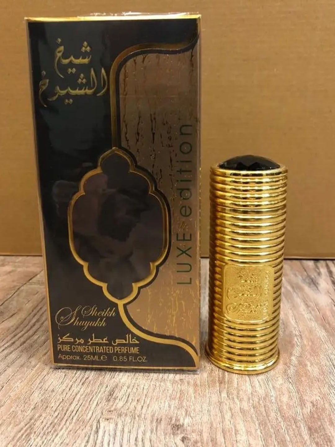 

Lattafa Sheikh Al Shuyukh Luxe Pure Concentrated Perfume Attar - 25ml, Gold