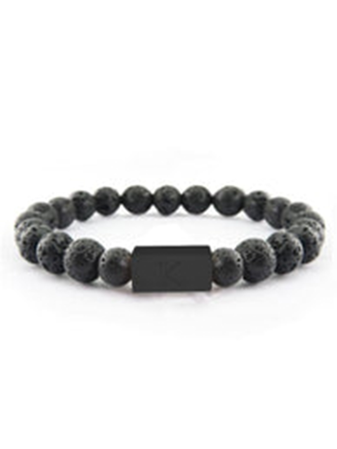 

KREDO Unisex Elasticated Slip-On Bracelet, Black