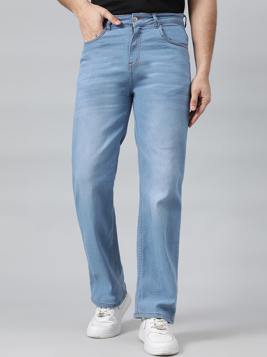 

Kotty Men Cotton Jean Low-Rise Stretchable Jeans, Blue