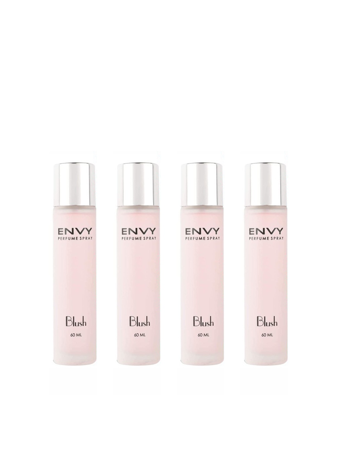 

Envy Women Set of 4 Blush Eau de Parfum Natural Spray - 60ml each, Black
