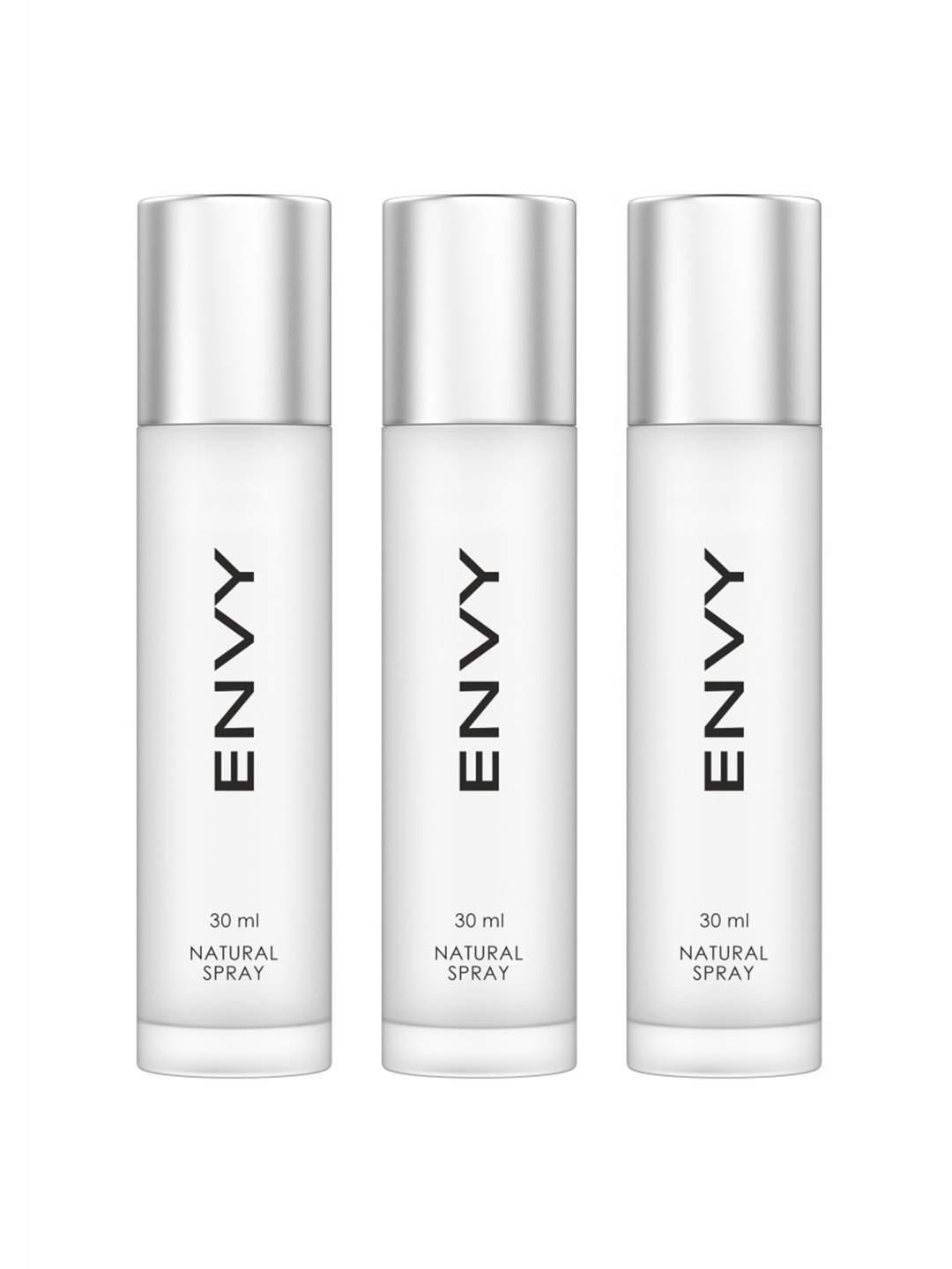 

Envy Women Set of 3 Long Lasting Natural Spray - 30 ml Each, Transparent