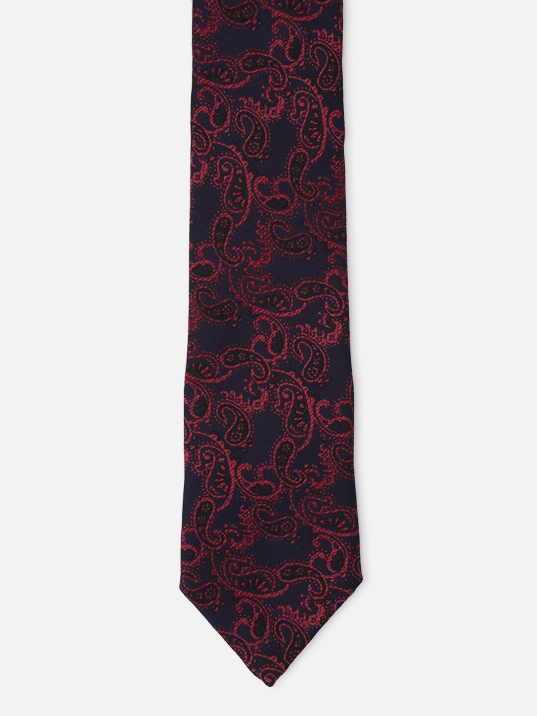

Van Heusen Men Woven Design Broad Tie, Red