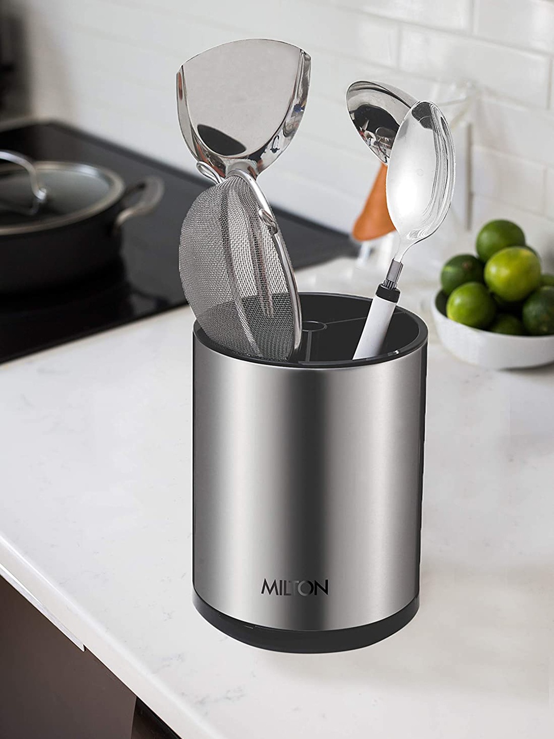 

Milton Stainless Steel Rotating Cutlery Stand