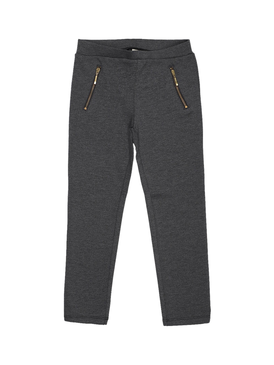 

Peter England Girls Pure Cotton Treggings, Grey