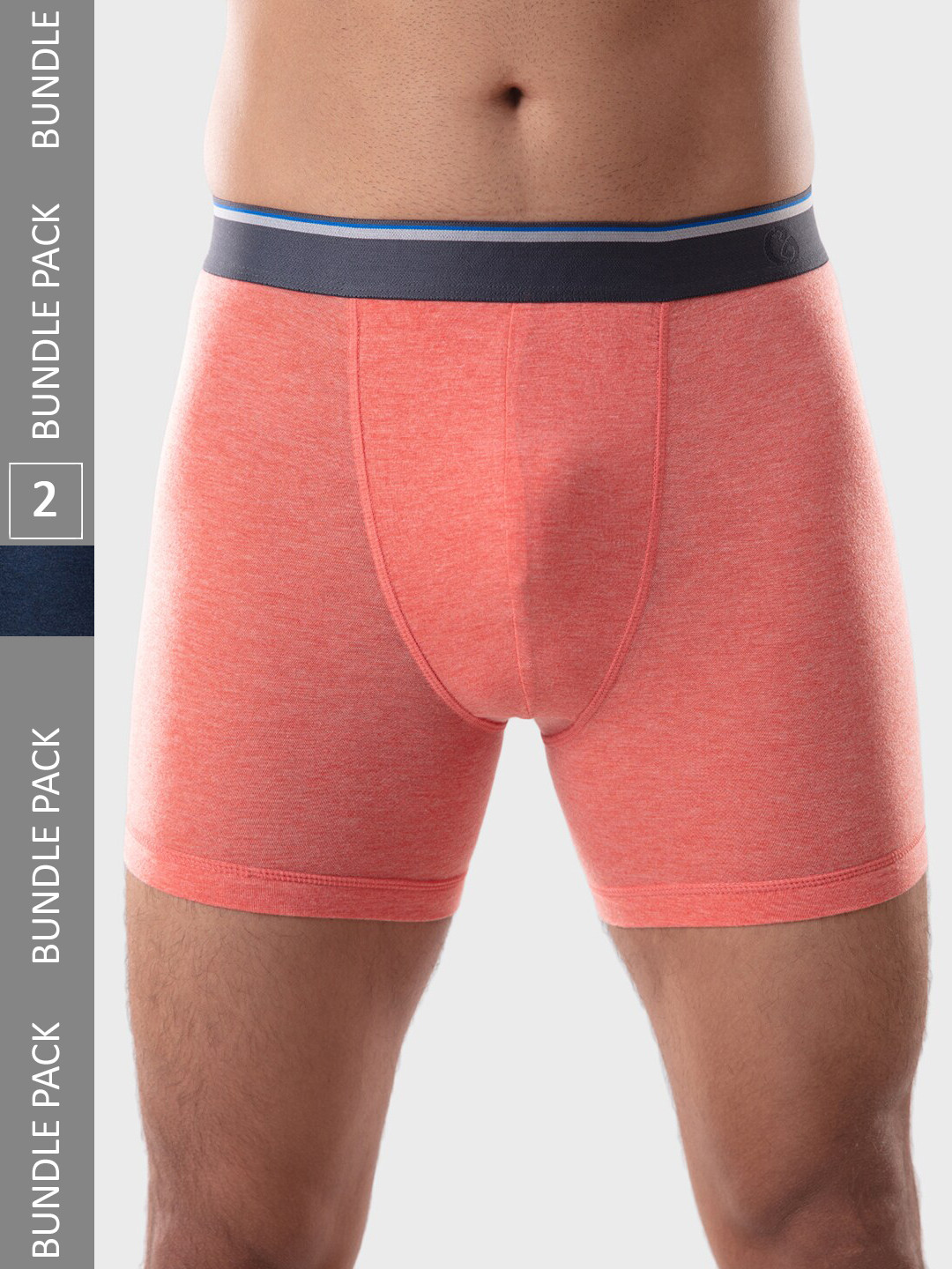 

Gloot Men Pack Of 2 Anti-Odour Trunks GLUTLOEBB01, Blue