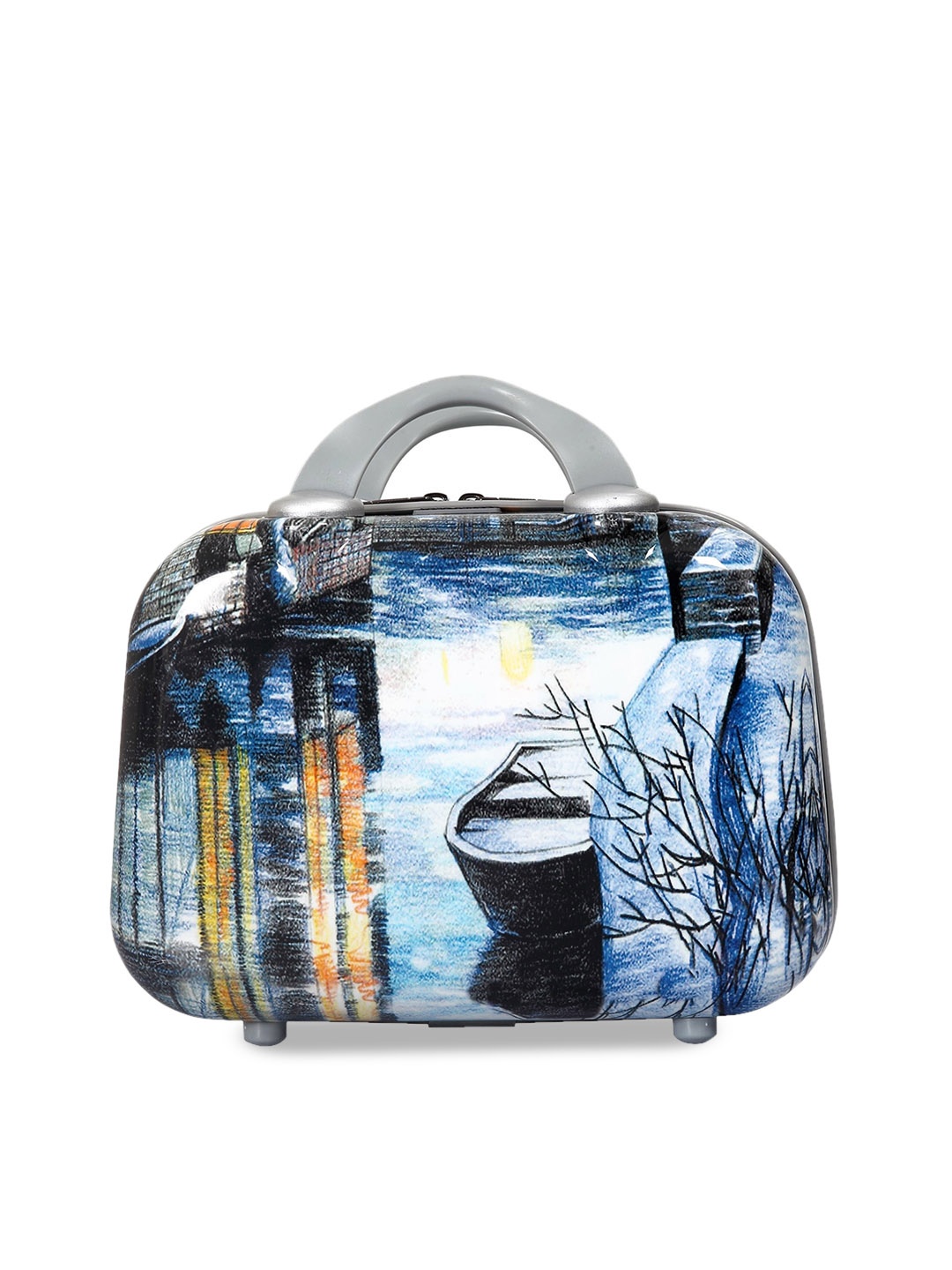 

Polo Class Printed Vanity Bag, Blue