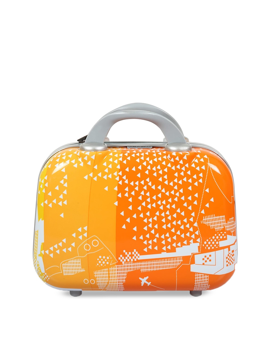 

Polo Class Printed Hard-Sided Vanity Suitcase, Orange