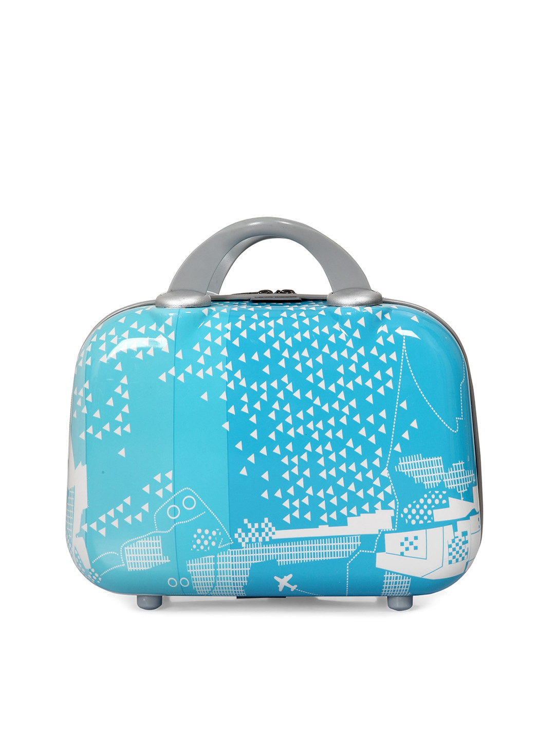 

Polo Class Printed Big Vanity Bag, Blue