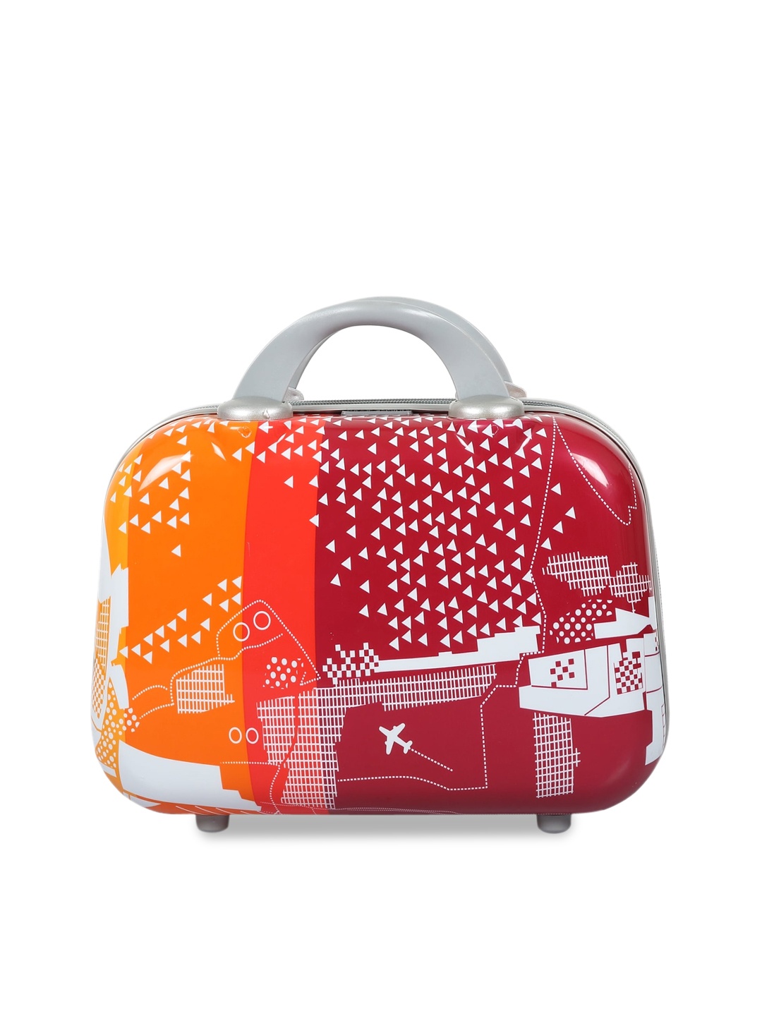

Polo Class Printed Hard-Sided Cabin Vanity Suitcase, Red