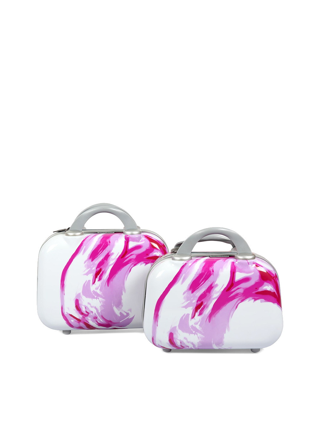 

Polo Class Set Of 2 Printed Hard-Sided Vanity Bag, Pink