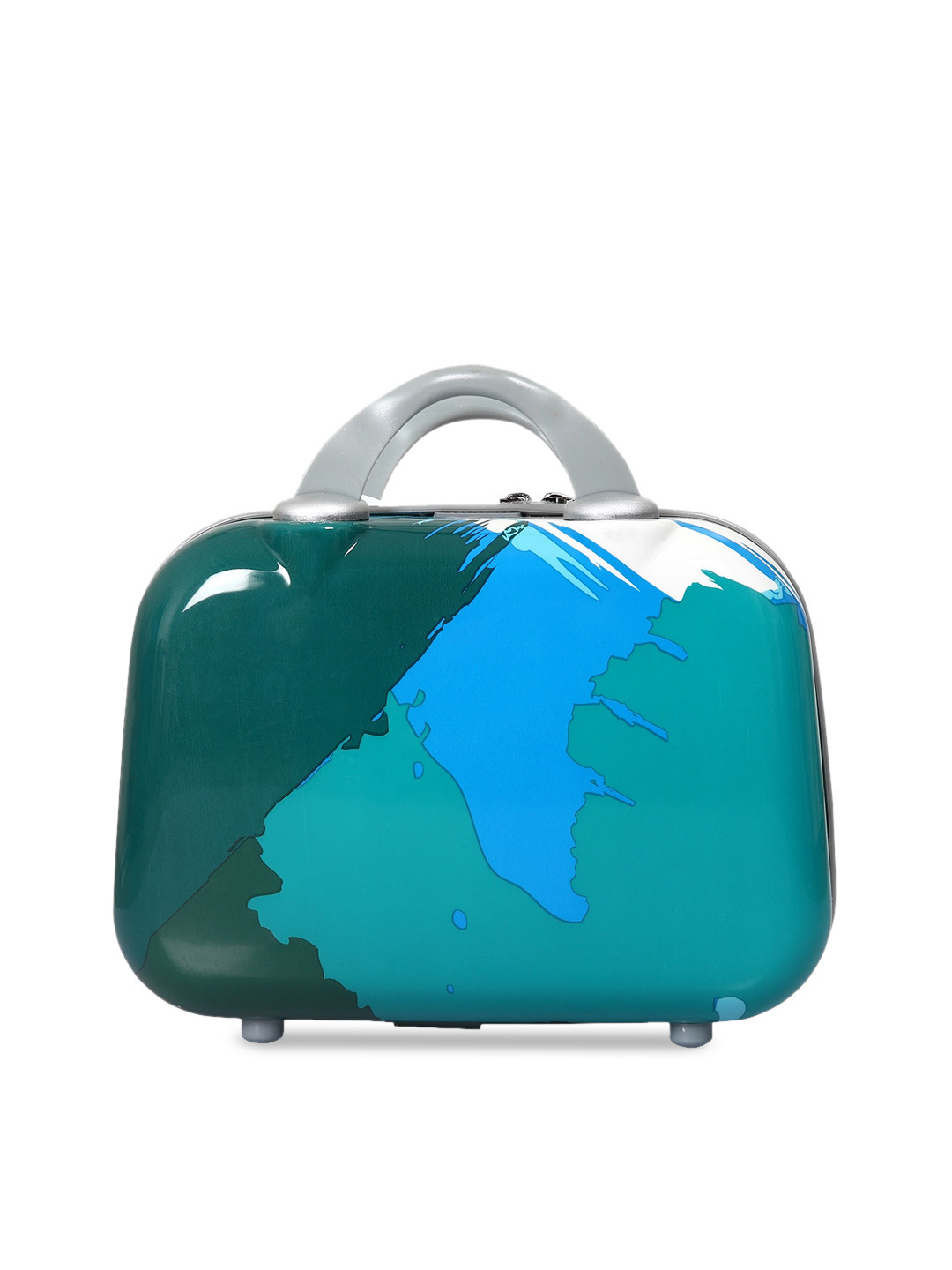 

Polo Class Printed Hard-Sided Large Vanity Suitcase, Teal