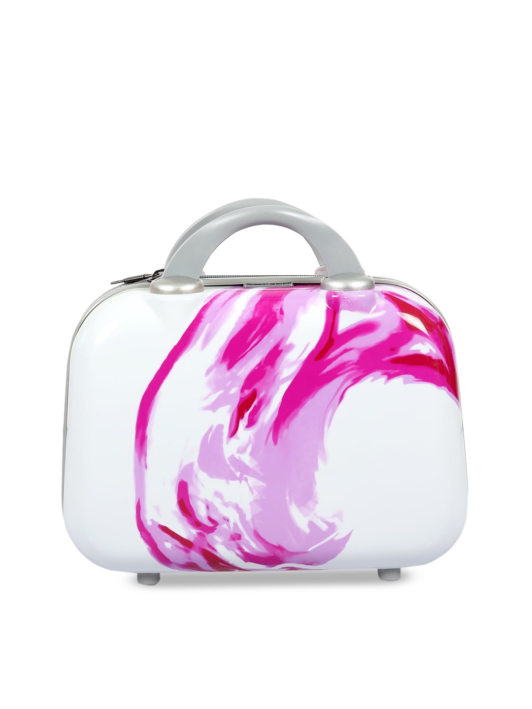 

Polo Class Abstract Prinded Hard-Sided Waterproof Polycarbonate Trolley Bags, Pink