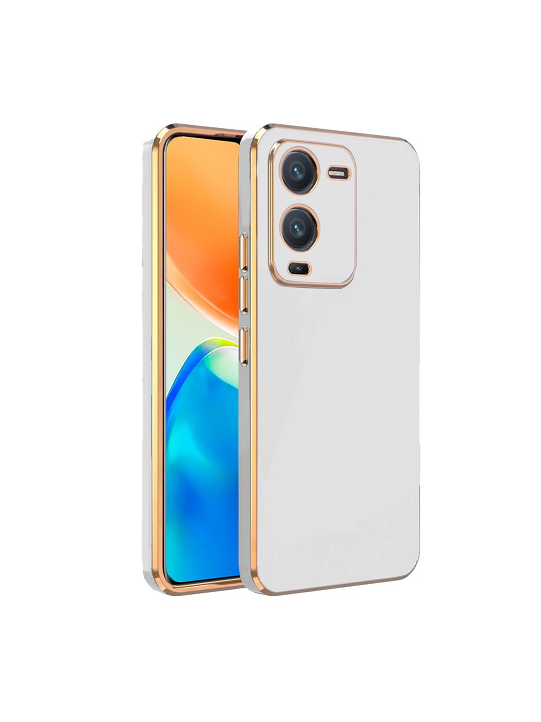 

Karwan Vivo V25 Pro Phone 6D Back Case, White