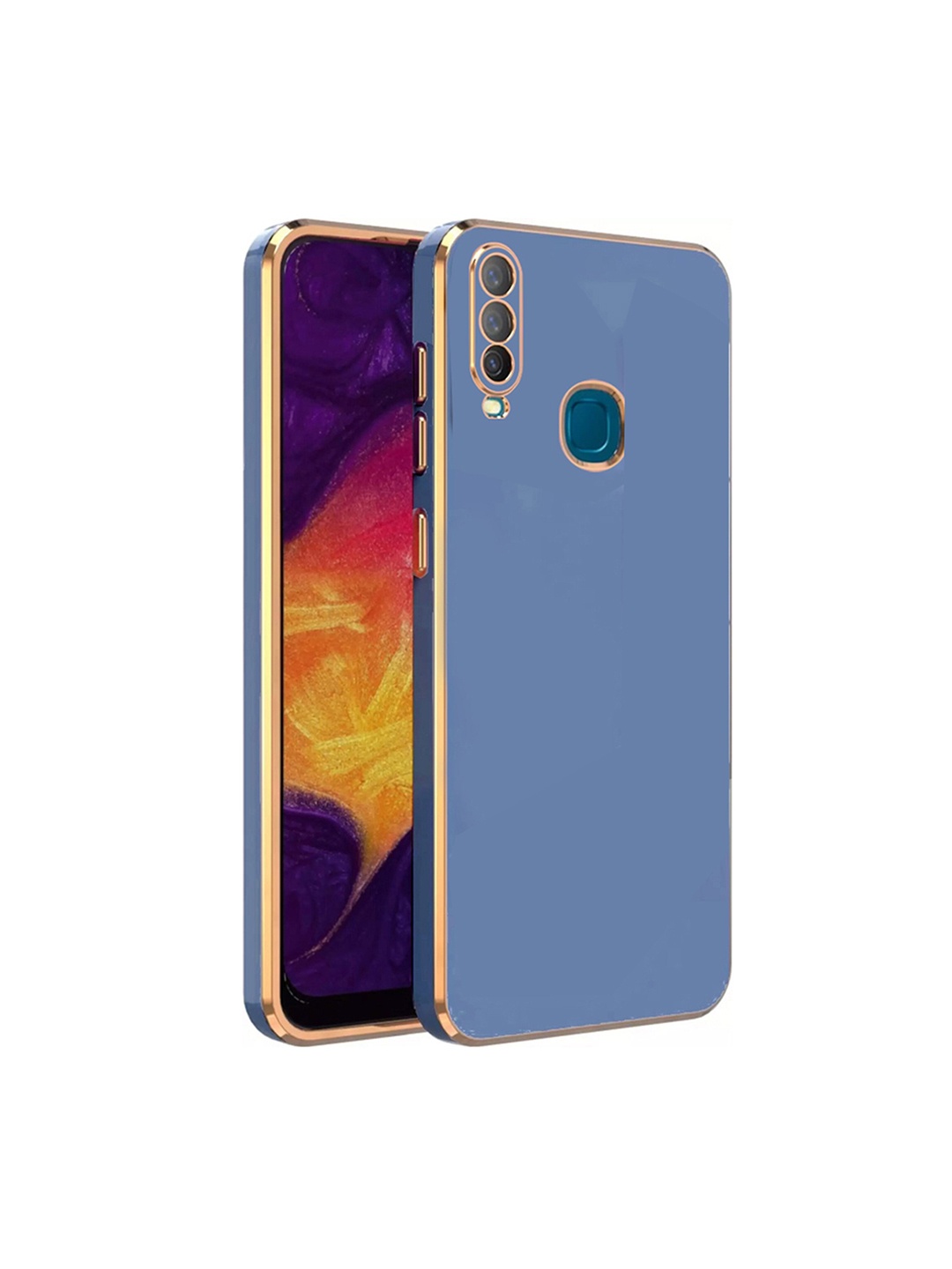 

Karwan Vivo Y51 Phone 6D Back Case, Blue