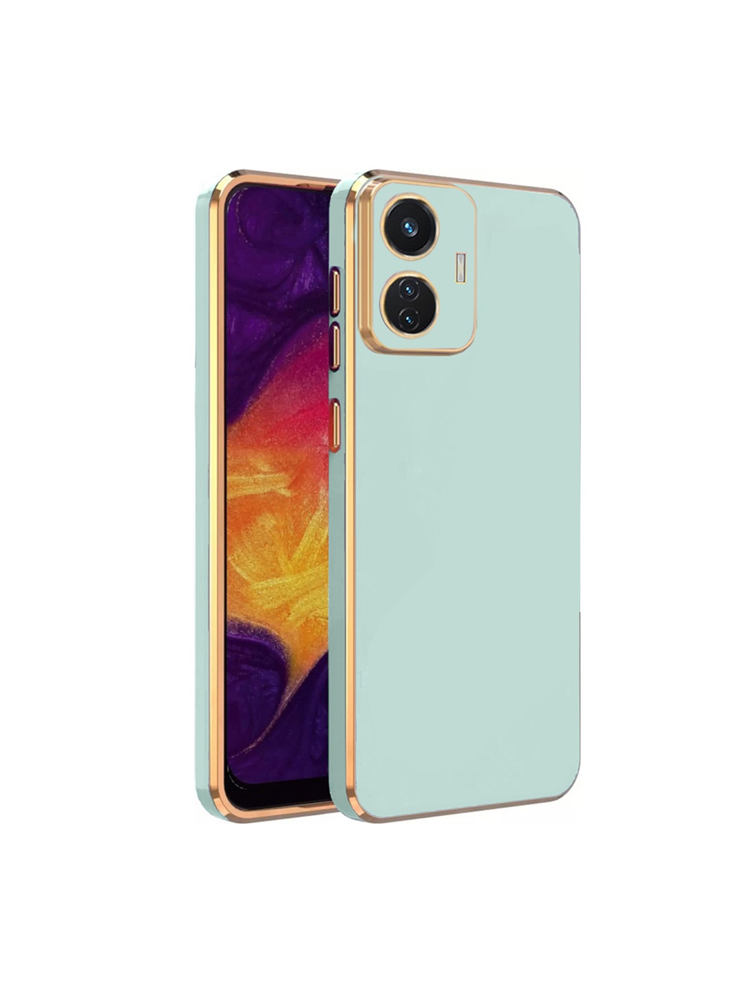 

Karwan Vivo T144W Phone 6D Back Case, Sea green