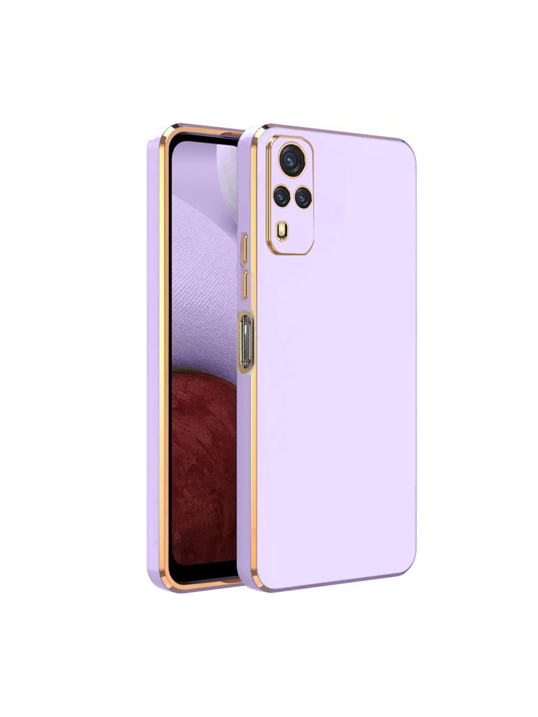 

Karwan Vivo Y51 Phone 6D Back Case, Purple