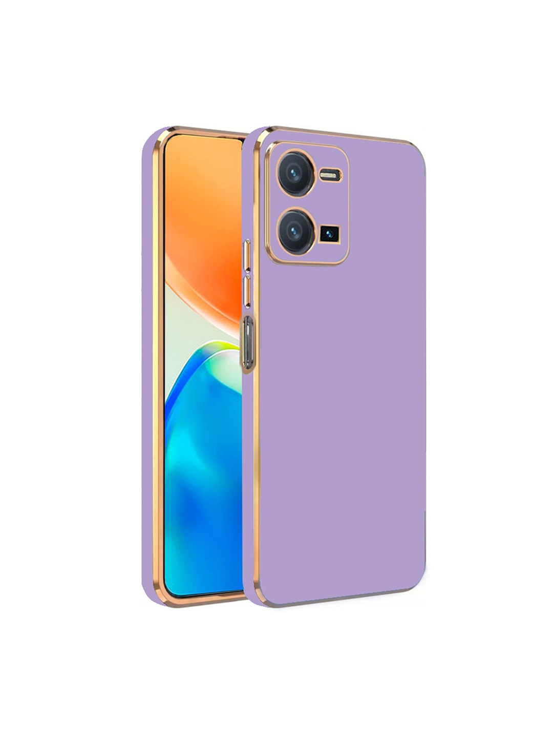 

Karwan Vivo Y35 Phone 6D Back Case, Purple