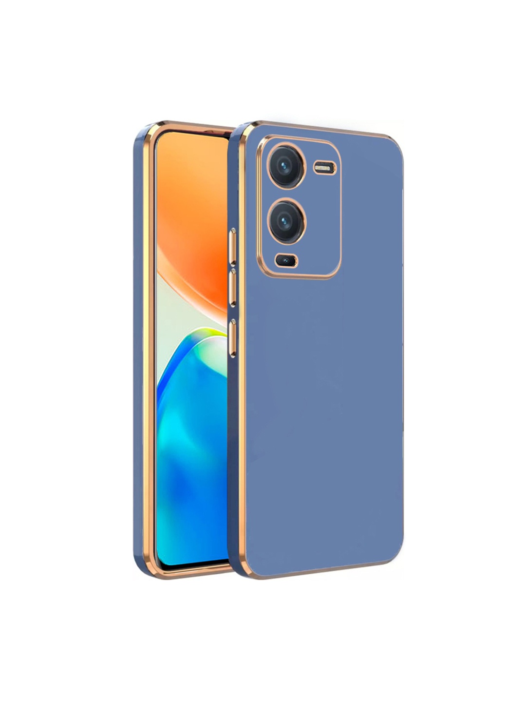 

Karwan Vivo V25 Pro Phone 6D Back Case, Blue