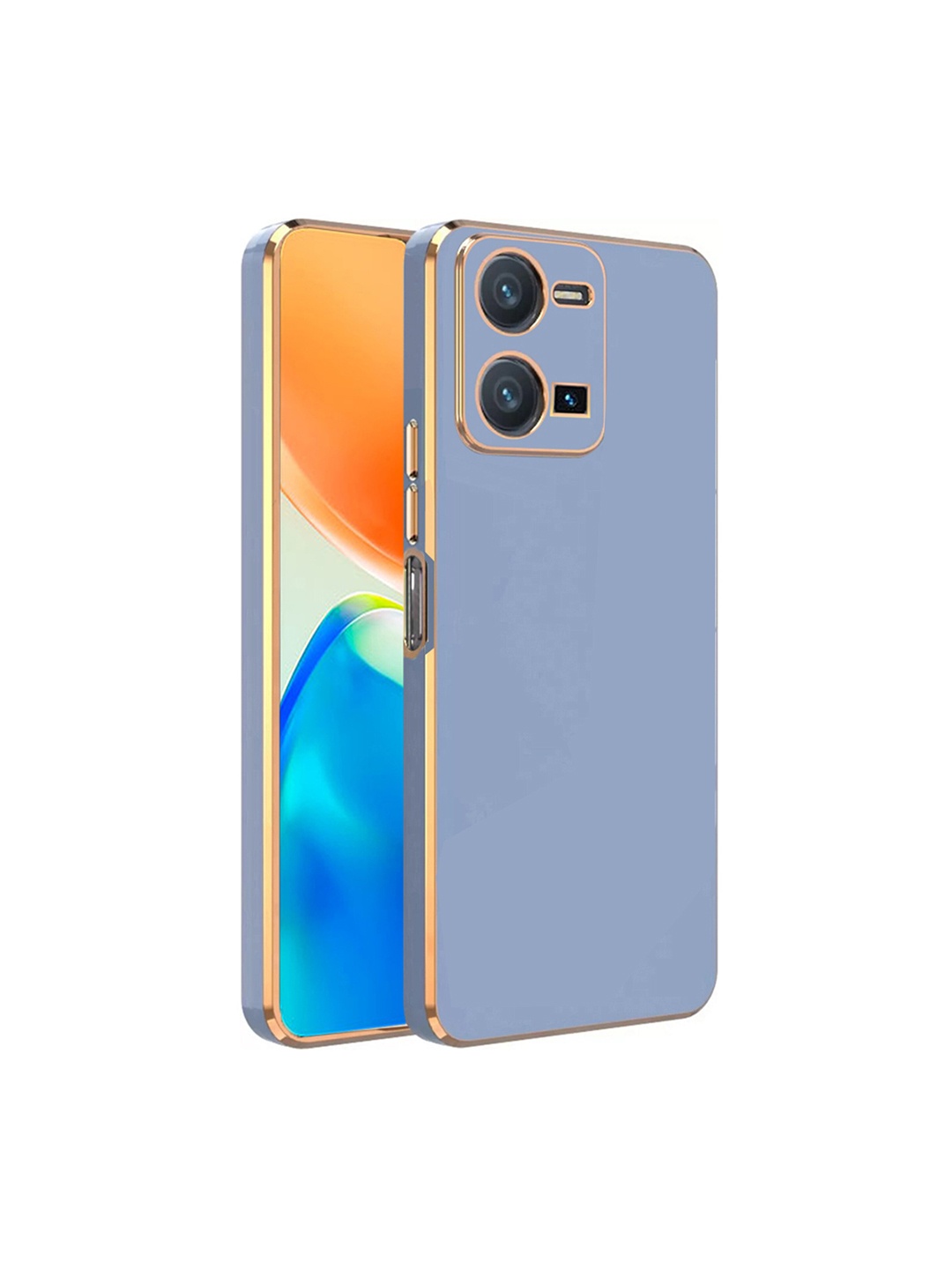

Karwan Vivo Y35 Phone 6D Back Case, Blue