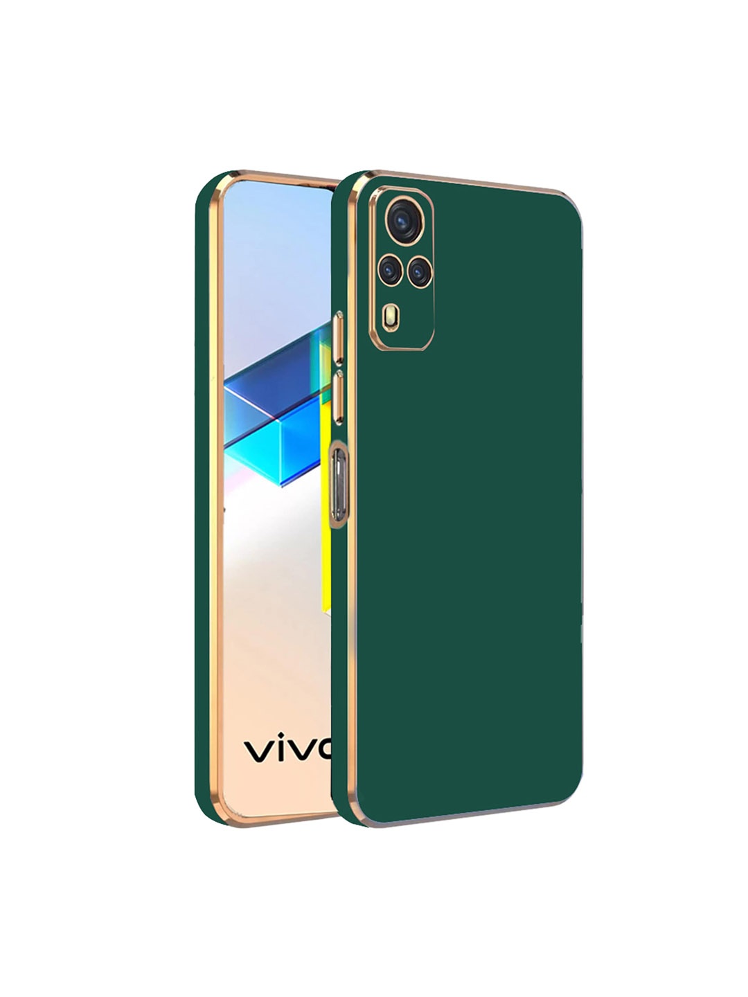 

Karwan Vivo Y51 Phone 6D Back Case, Green