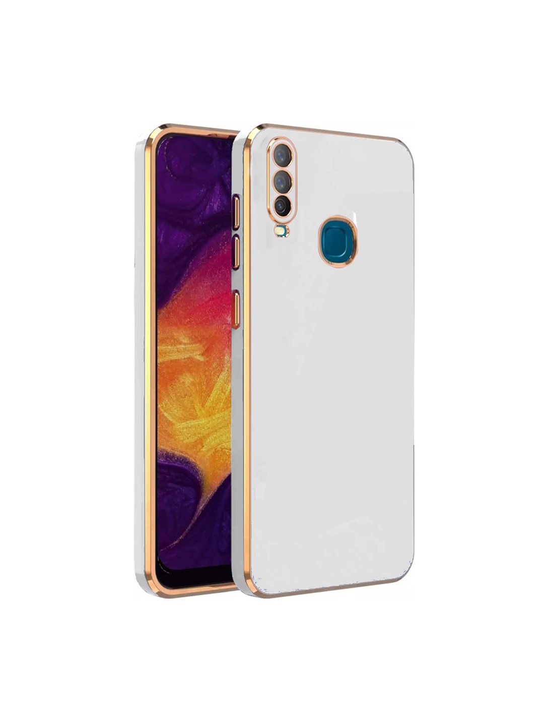 

Karwan Vivo Y15 Phone 6D Back Case, White