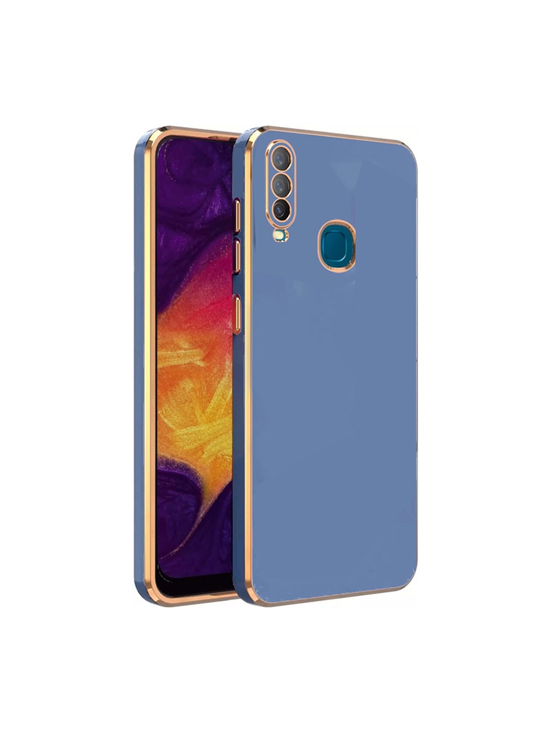 

Karwan Vivo Y17 Phone 6D Back Case, Blue