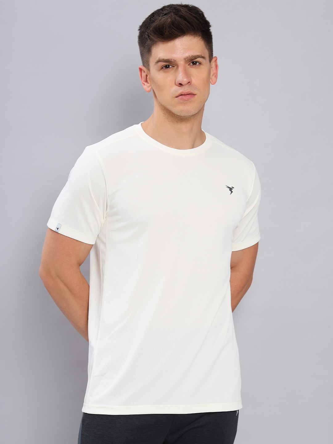 

Technosport Antimicrobial Slim Fit T-shirt, White