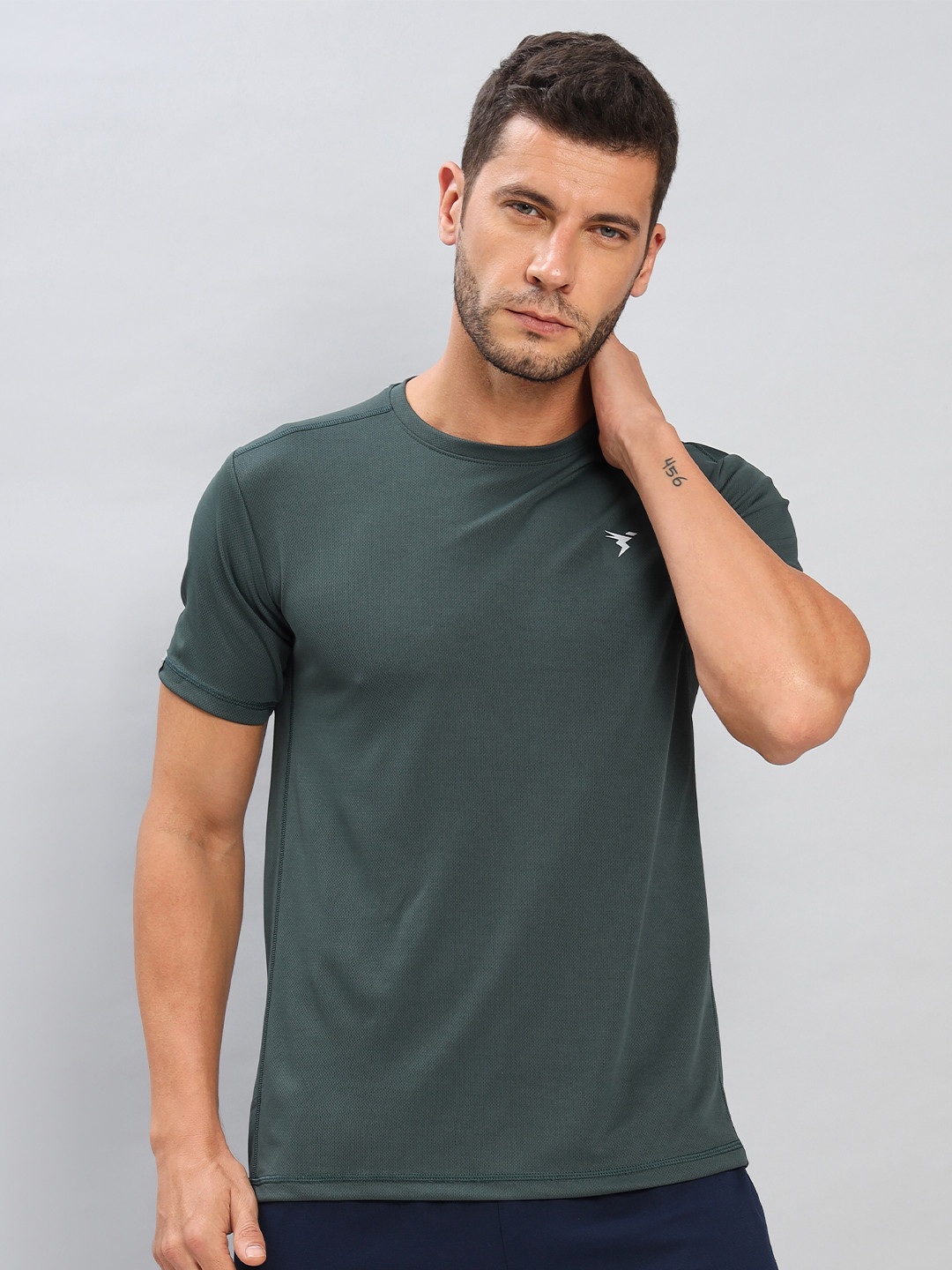 

Technosport Antimicrobial Slim Fit T-shirt, Green