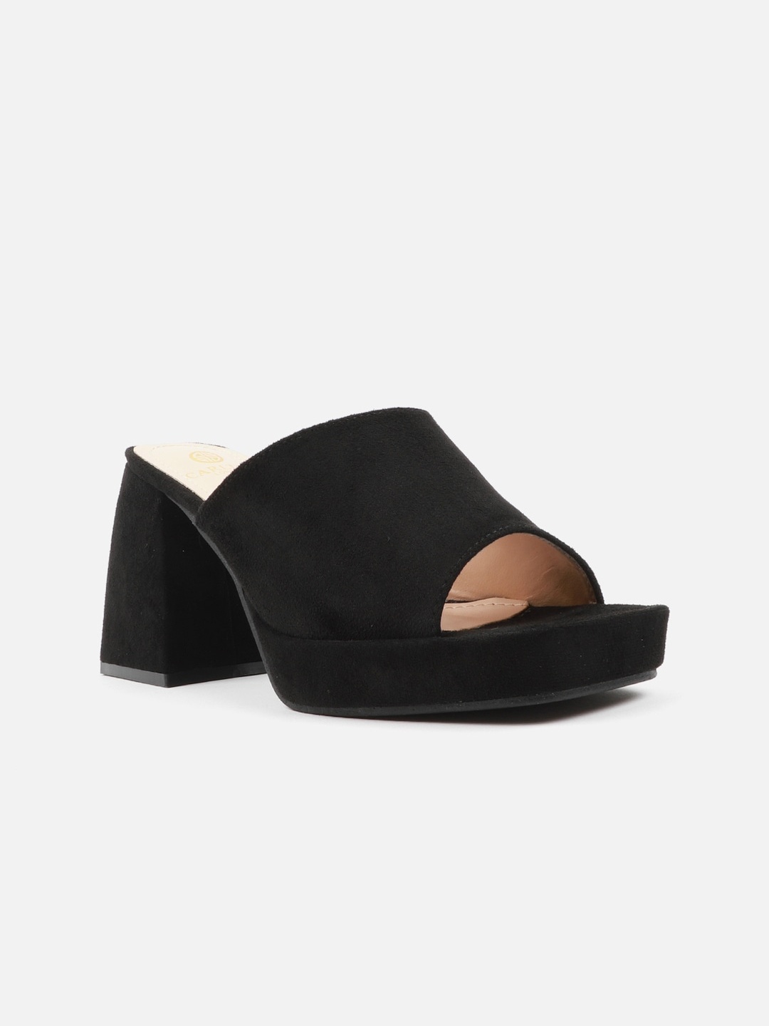 

Carlton London Platform Heel Mules, Black