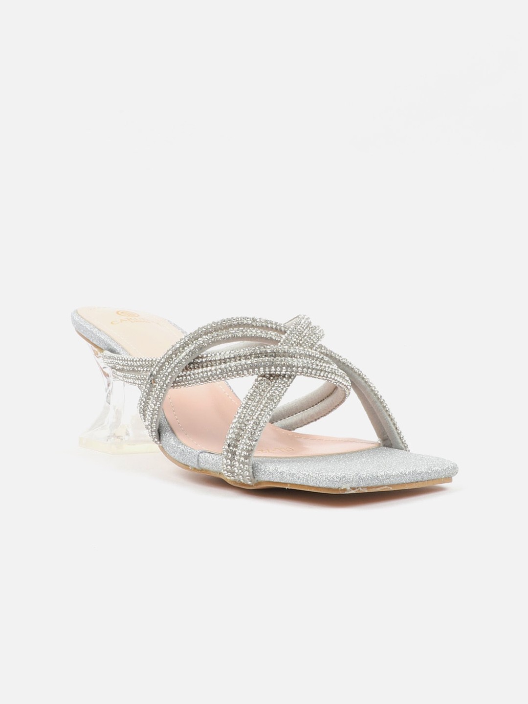 

Carlton London Embellished Kitten Heels, Silver