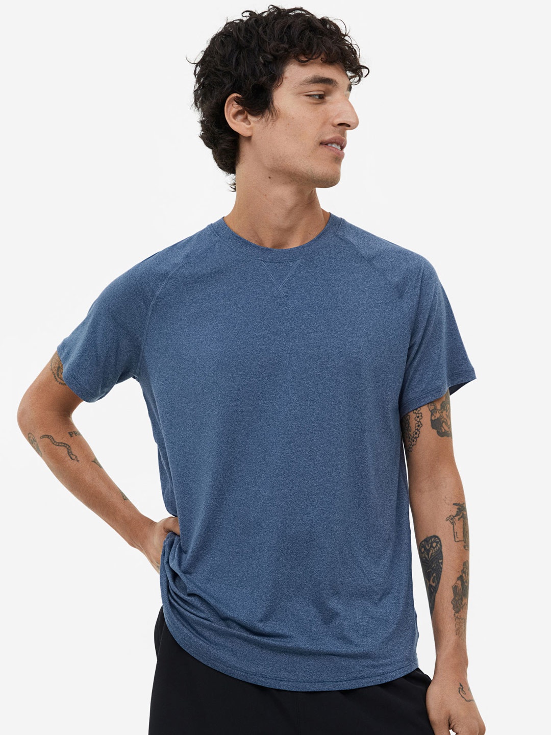 

H&M Men DryMove Sports top, Blue