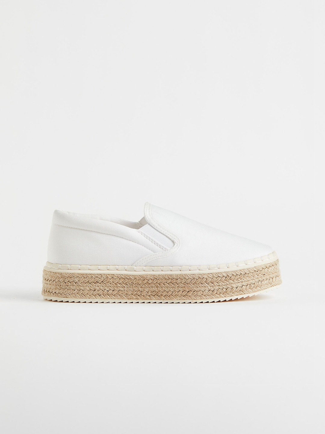 

H&M Woman Platform espadrilles, White