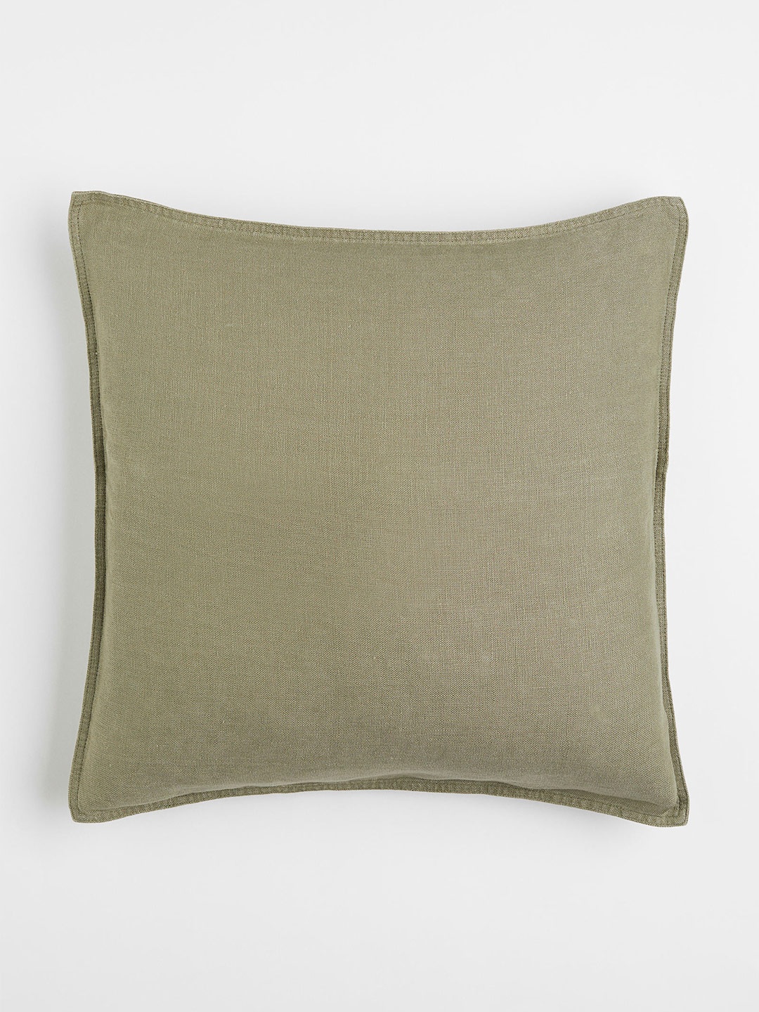 

H&M Green Washed Pure Linen Cushion Cover