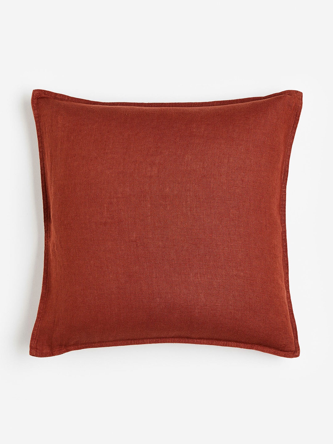 

H&M Brown Washed Pure Linen Cushion Cover