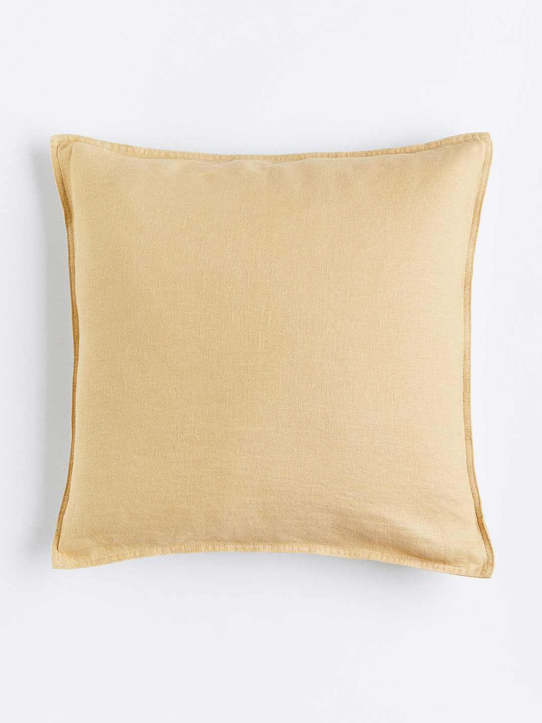 

H&M Beige Washed Pure Linen Cushion Cover