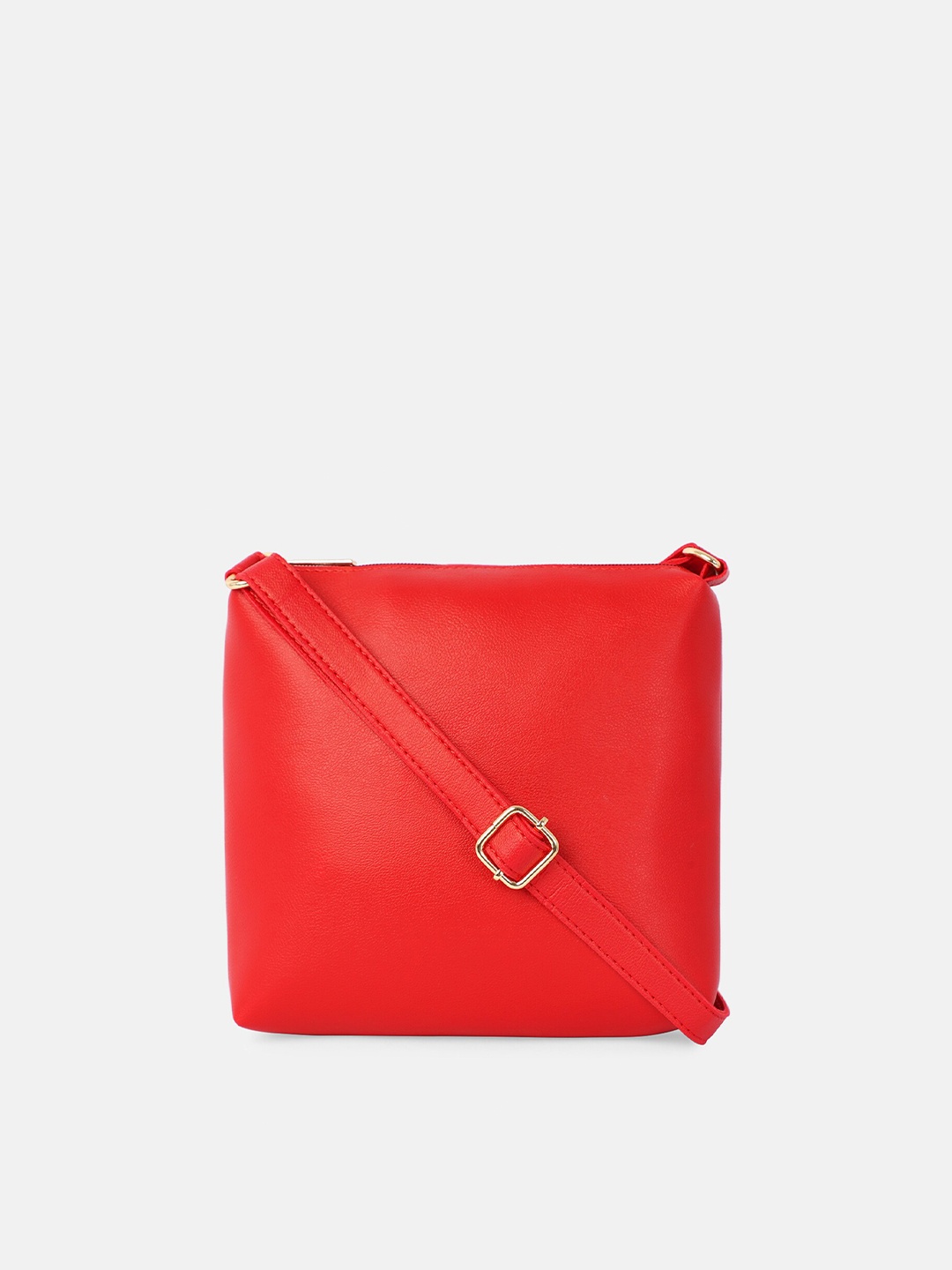 

Bagsy Malone Women Structured Sling Bag, Red
