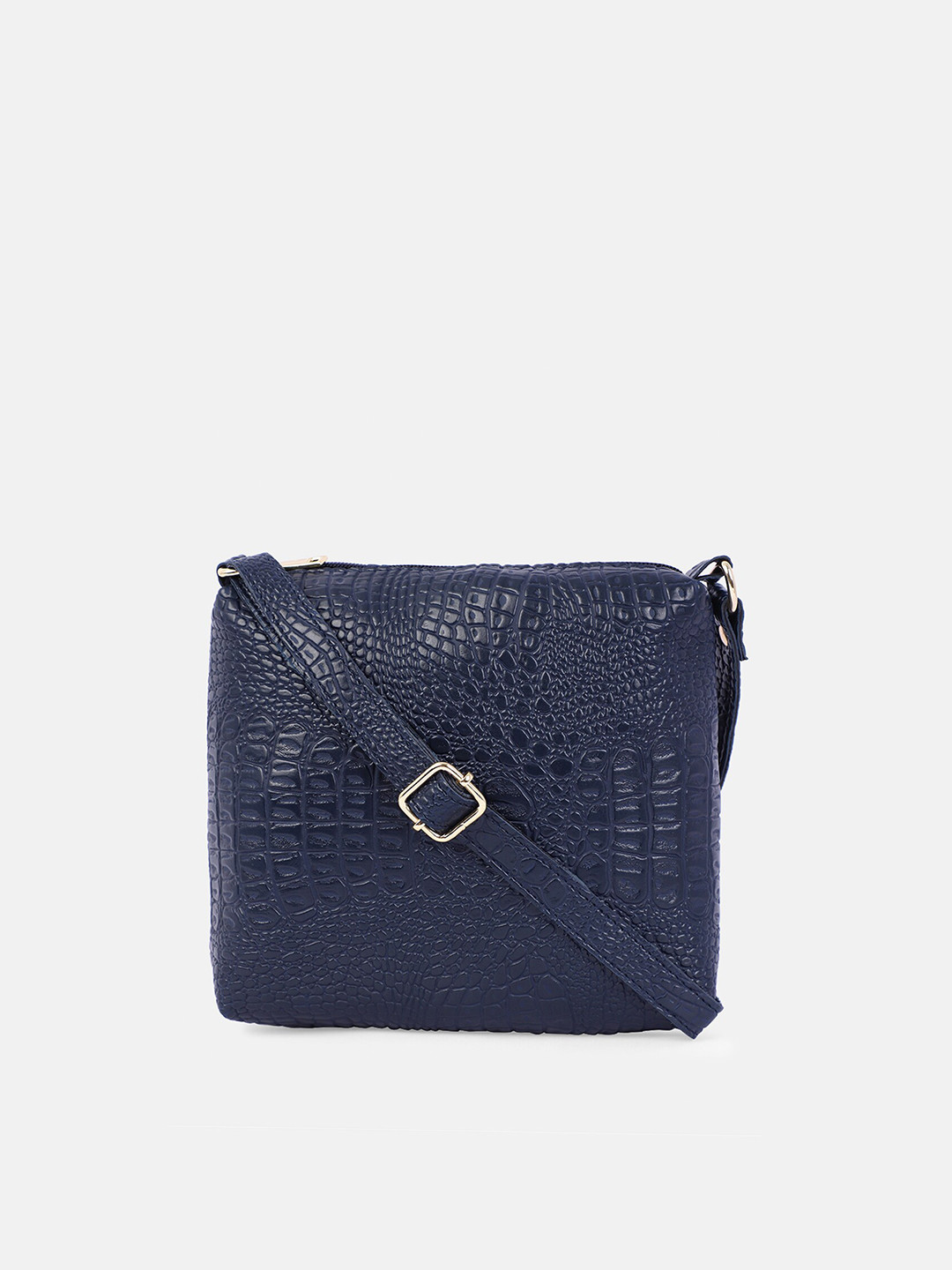 

Bagsy Malone Blue Textured Purse Clutch
