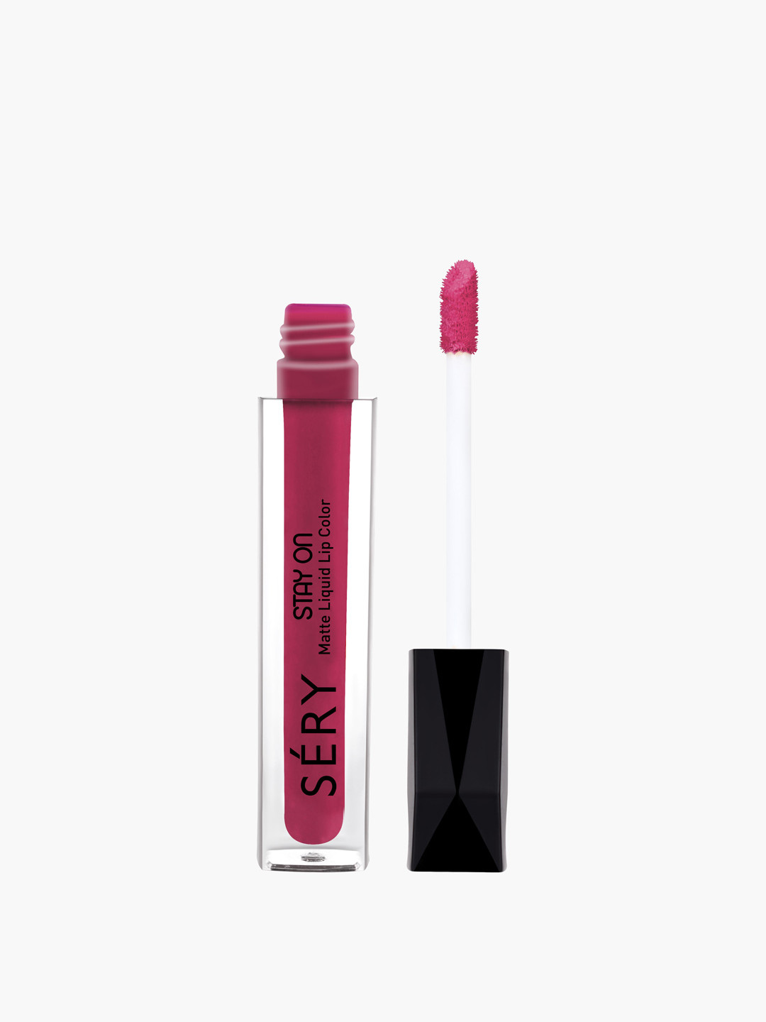 

SERY Stay On Matte Transfer-Proof Liquid Lip Color with Vitamin E 5ml - Deep Cherry 21, Rose