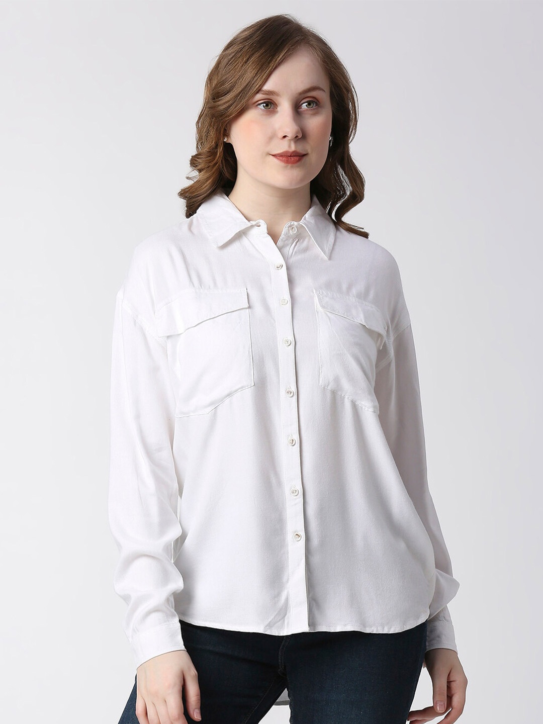

Pepe Jeans Comfort Cotton Casual Shirt, White