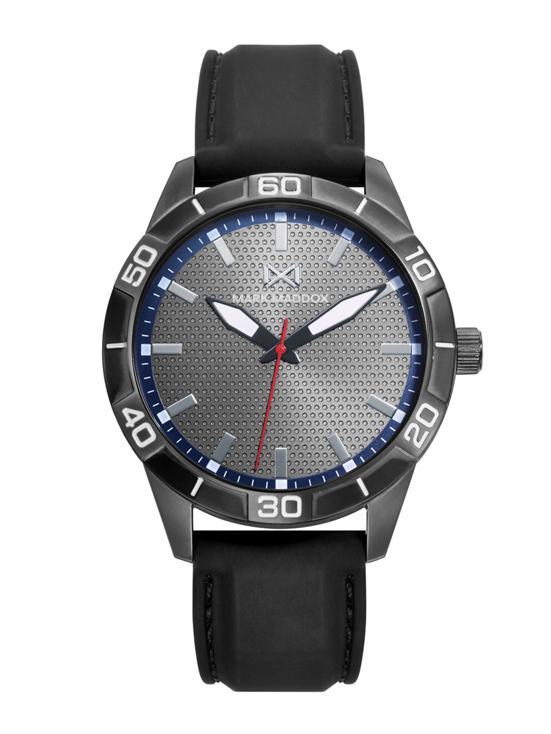 

MARK MADDOX Men Dial & Leather Straps Analogue Watch HC7142-17, Black
